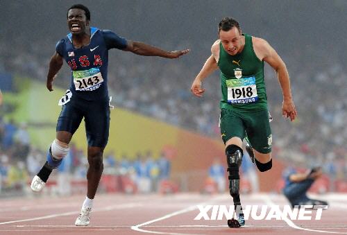 Pistorius,Sprint,Weltrekord ,schnellster Mann ohne Beine,Gold ,Blade Runner,olympische,amputiert 