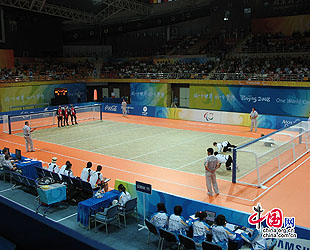 Das deutsche Goalball steht unter einem schlechten Stern. Gestern hat Deutschland bereits das vierte Spiel verloren. Ob es die 'Nationaldrei“ heute Abend gegen die USA schaffen, bleibt daher fraglich.