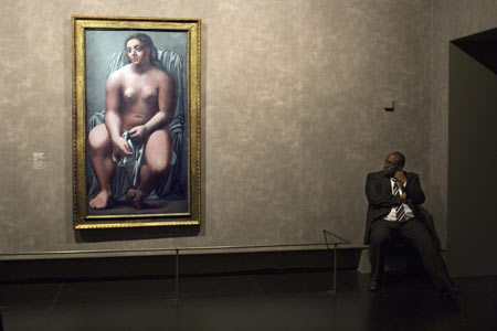 Gem?lde vom spanischen Künstler Pablo Ruiz Picasso (1881-1973) werden im Grand Palais Museum in Parisausgestellt . Die Ausstellung wurde am 26. September 2008 er?ffnet und wird bis zum 2. Februar 2009 dauern. Gem?lde vom spanischen Künstler Pablo Ruiz Picasso (1881-1973) werden im Grand Palais Museum in Parisausgestellt . Die Ausstellung wurde am 26. September 2008 er?ffnet und wird bis zum 2. Februar 2009 dauern.