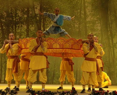 4 Chinesischer Kungfu in New York: The Soul of Shaolin, die Geschichte eines Waisenjungen, der im Shaolin-Tempel zum Kungfu-Meister ausgebildet wird, wird n?chsten als erste chinesische Produktion am Broadway zu sehen sein.