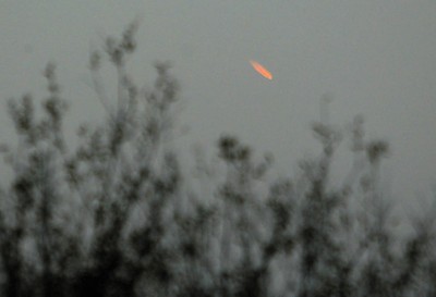 Das am 30. November 2005 in Shanghai aufgenommene UFO