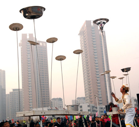 Volkskunstfestival in Qingdao