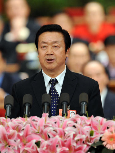 Wang Shengjun, Pr?sident des Obersten Volksgerichts