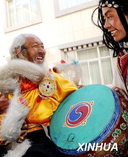 Tibet,Geschichte,Cho-Tanz, Nyima Wangchug , Neujahr 2