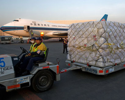 Am Montagmorgen Ortszeit ist in Mexiko die von der chinesischen Regierung gespendete zweite Ladung medizinischer Hilfsgüter eingetroffen.