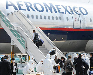 Die chinesische Charter-Maschine der Fluggesellschaft Southern Airlines zur Abholung der sich in Mexiko befindlichen Chinesen ist am Mittwochmorgen von der mexikanischen Grenzstadt Tijuana aus nach Shanghai abgeflogen.
