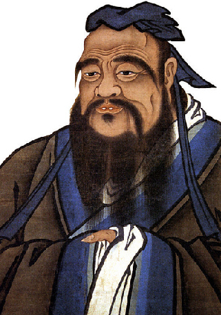 Das ist ein Bild von Konfuzius.