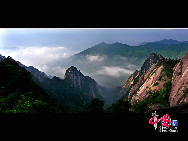 Der Mount Huang wird häufig als Motiv für traditionelle chinesische Gemälde, in Literatur, und auch für Fotografien genutzt.