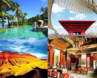 Das Frühlingsfest steht vor der Tür – ein Grund für viele Reisefreunde zu überlegen, wo sie die freien Tage im nächsten Monat verbringen könnten. Global Times hat sich durch die riesige Menge an Angeboten gekämpft, um die fünf besten Reiseziele in China 2010 zu küren.