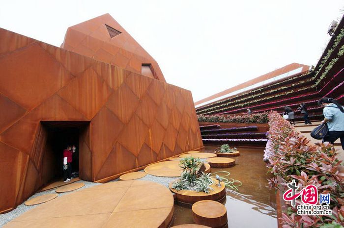 Waldschloss auf der Expo 2010 in Shanghai: Luxbemburg-Pavillon