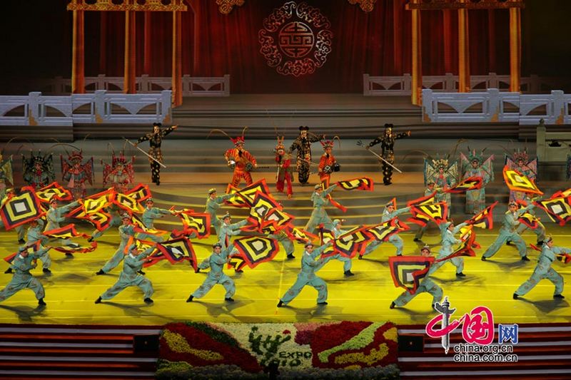 Am 1. Oktober finden die kulturellen Aufführungen zur Feier des chinesischen Nationentags auf der Expo 2010 im Expo-Kulturzentrum statt.