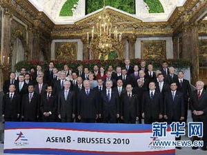 Staatsführer aus Asien und Europa begannen am Montag in Brüssel das 8. Asien-Europa-Gipfeltreffen (ASEM). Auf der Agenda stehen Fragen der Weltwirtschaft, der wirtschaftlichen Gouvernanz und der nachhaltigen Entwicklung.