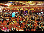 Neben seinen unzähligen Attraktionen und seinem umfangreichen historischen und kulturellen Erbe wird Macao auch als 'Las Vegas des Ostens' bezeichnet. Die Casinos blühen und gedeihen hier prächtig. Neben den wichtigen Casinos, wie zum Beispiel das Venetian Macao, gehört das Grand Lisboa zu den Häusern mit Tradition und Geschichte, es wurde von Spielcasino-König Stanley Ho gegründet.