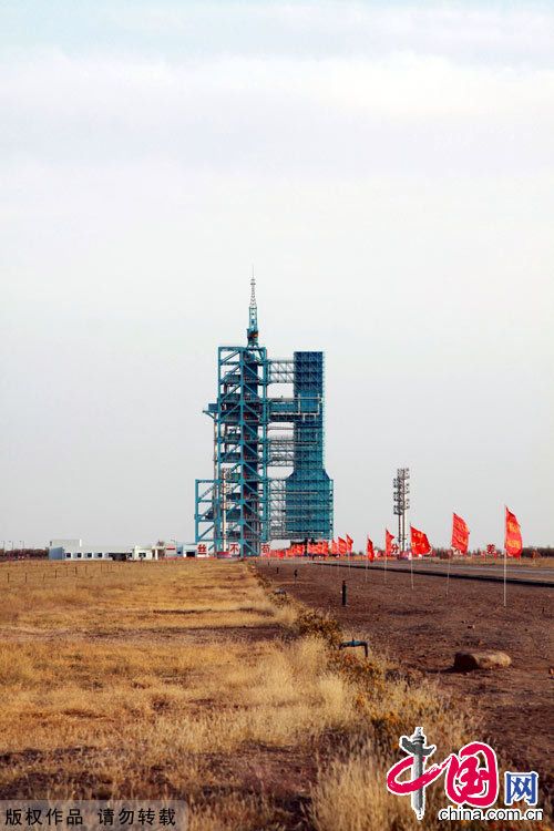 Die 'Shenzhou 8' soll am Dienstag ins All gebracht werden. Laut dem Pressesprecher von Chinas bemanntem Raumfahrtprogramm wird die Trägerrakete des Raumschiffs heute Montag getankt.