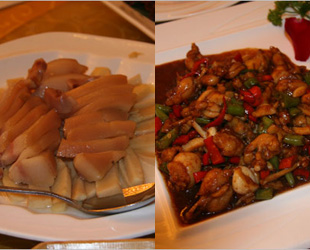 Die Provinz Anhui in Zentralchina ist Heimat der Hui-Küche, die einen milden, leicht süßen und öligen Geschmack aufweist und auf dicker Geflügelsuppe und geräuchertem Frischwasserfisch basiert.