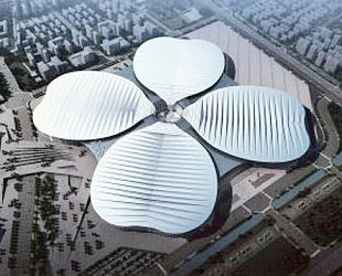 Der chinesische Handelsminister Chen Deming und der Bürgermeister von Shanghai, Han Zheng, begleiteten gestern die Einweihung durch die China Expo Co Ltd, die den Bau und Betrieb des neuen Komplexes leiten wird.