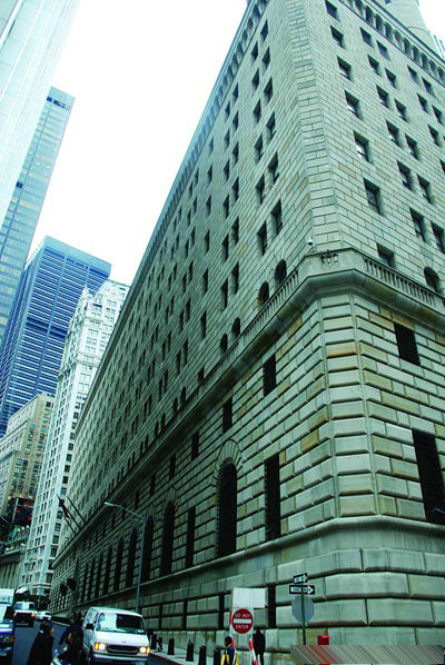 Goldtresor, Goldbarren, Gold, Liberty Street 33 , New York , Federal Reserve Bank
