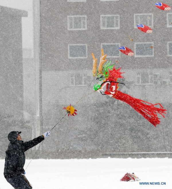 Natur Und Umwelt German China Org Cn Heftiger Schneefall In Nordchina