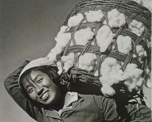 In alten Bildern: einfache Arbeiter in der Mao-Zeit