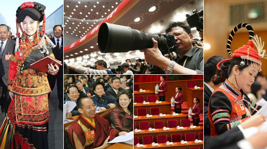 Am Vormittag wurde der 18. Parteitag der Kommunistischen Partei Chinas in der Großen Halle des Volkes eröffnet.