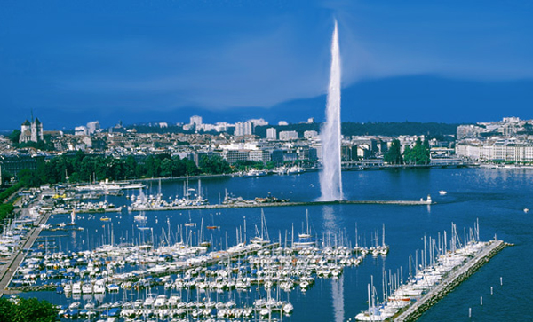Geneva,one of the 'Top 10 most livable cities in the world of 2012'by China.org.cn