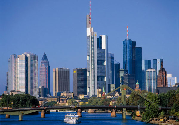 Frankfurt,one of the 'Top 10 most livable cities in the world of 2012'by China.org.cn