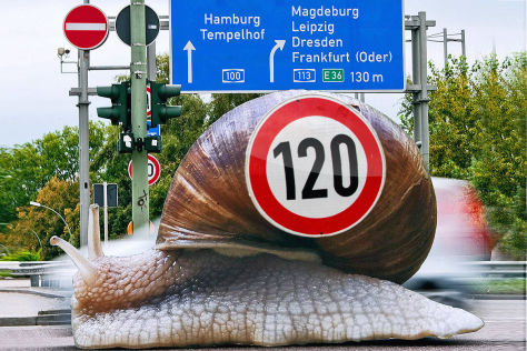 Tempolimit auf Autobahnen