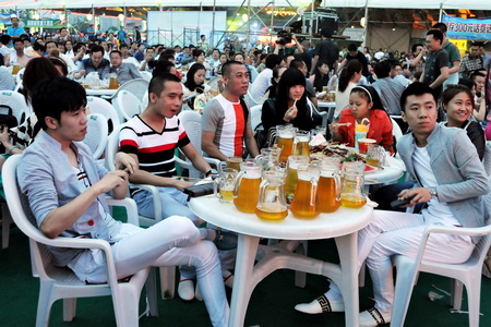 Am 31. Mai wurde das 7. Lulanshan-Bierfest im Sportzentrum der Stadt Zibo feierlich eröffnet.
