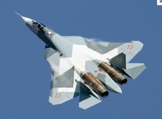 PAK FA (T-50), one of the 'top 10 fifth generation jet fighters in the world' by China.org.cn.