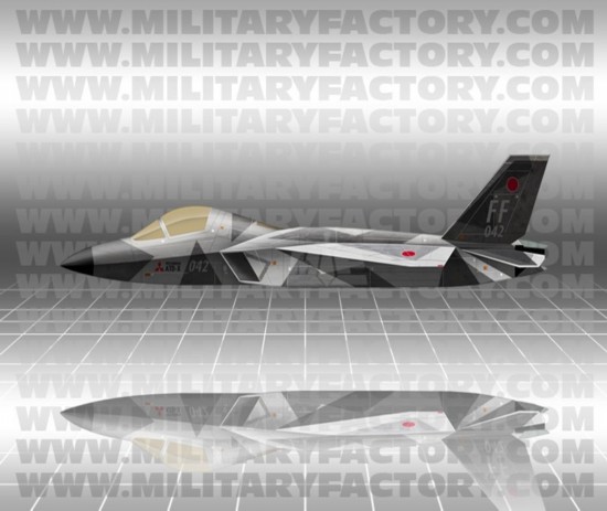 ATD-X (Shinshin), one of the 'top 10 fifth generation jet fighters in the world' by China.org.cn.