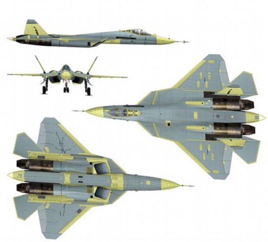 PMF/FGFA, one of the 'top 10 fifth generation jet fighters in the world' by China.org.cn.