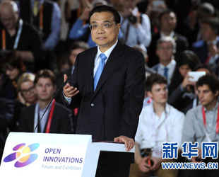 Der chinesische Ministerpräsident hat während seines Russland-Besuches die Notwendigkeit von Innovationen bekräftigt.