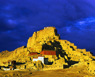 Die Ruinen des Königreichs Guge befinden sich im tibetischen Regierungsbezirk Ngari.
