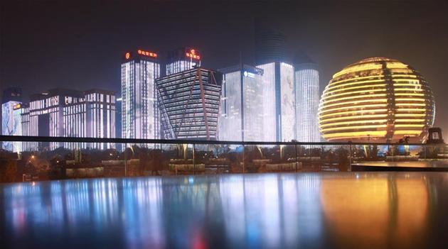 Hangzhou: Lampenlandschaft für G20-Gipfel