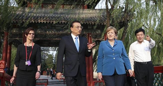 Ministerpr?sident Li Keqiang zuversichtlich über China-Deutschland-Verbindung