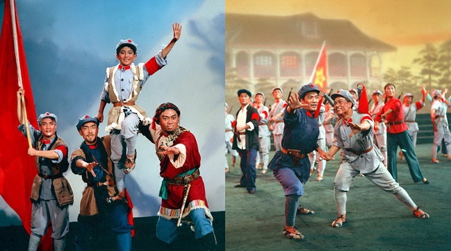 Gedenken zum „Langen Marsch“: Bilder von Aufführungen in der Mao-Zeit