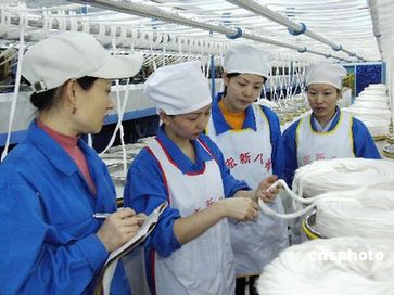 中国繊維工業協会の最新データによると、今年１～8月期の中国の繊維産業には5つの特徴が見られる。