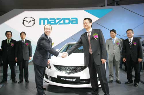 マツダの新型 Mazda 6（アテンザ）