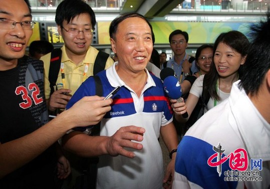 2008年7月31日，中华台北队第一批人员抵达北京。