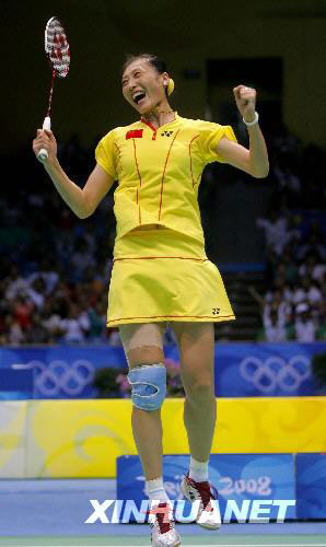 バドミントン女子シングルス 決勝戦は中国選手同士の戦い