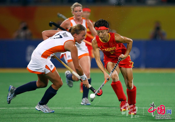女子ホッケー決勝、中国がオランダに敗れ銀メダル