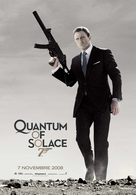 资料图片：《007：大破量子危机》海报(3)