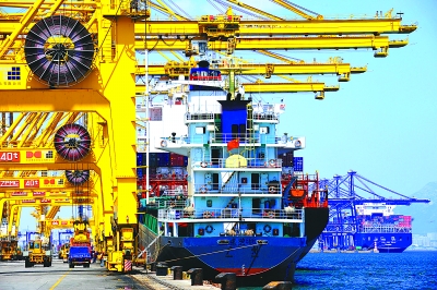 大連港、1ー6月の貨物取扱量が1億トン突破