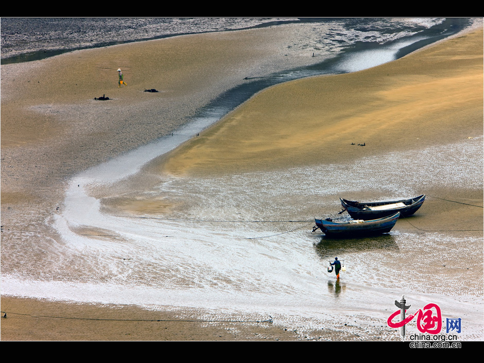 福建省霞浦 刻々と色が変化する中国で最も美しい砂浜 _图片中心_中国网