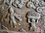 原始社会から明清時代までの石刻を展示した北京石刻芸術博物館は、海淀区白石橋から東に約500メートル行った場所にあり、人類の文明を映し出したこれらの石刻は芸術的価値も非常に高い。