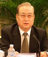 全国政协人口资源环境委员会主任张维庆