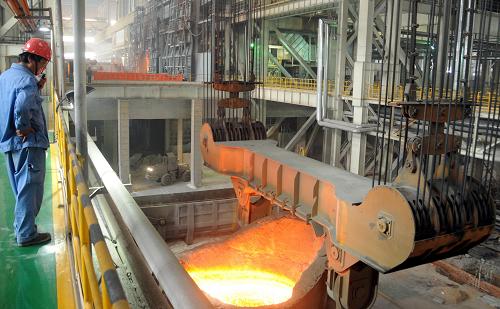 河北鋼鉄集団、上半期の粗鋼生産量が全国1位に