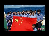 中国の法定休日の一つである国慶節(建国記念日)期間中にも、釣魚島海域で保護任務を執行する中国の漁政船巡航編隊