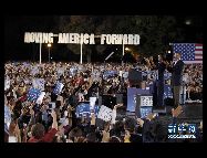 米国のオバマ大統領は17日、妻のミシェル夫人とオハイオ州で行われた選挙活動に参加し、民主党を支持するよう有権者に呼びかけた。 ｢中国網日本語版(チャイナネット)｣　2010年10月20日