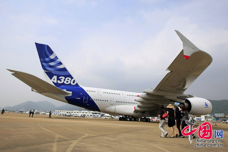 エアバス、今年中国から69機受注
